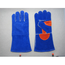 Premium Cow Split Leather Welder Work Glove-6515